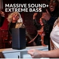 thumbnail image 5 of Logitech HYPERBOOM Portable Bluetooth Party Speaker - Black, 5 of 6