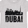 thumbnail image 4 of Inktastic Dubai City Skyline with Grunge Boys or Girls Toddler T-Shirt, 4 of 5