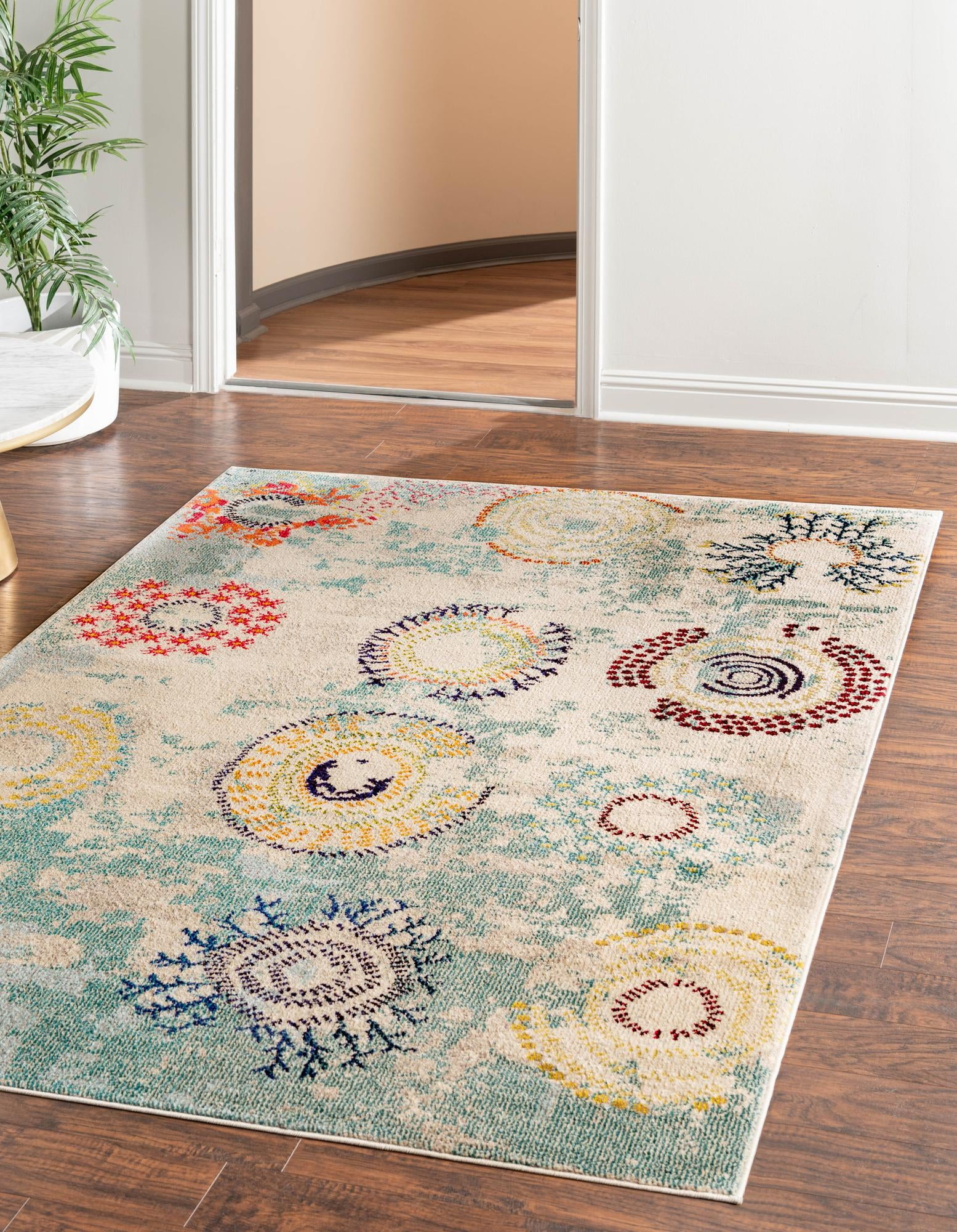 Unique Loom Sierra Estrella Rug , 3' 3" x 5' 3" ,Beige