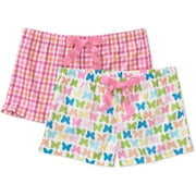Women's Woven Sleep Shorts, 2-Pack