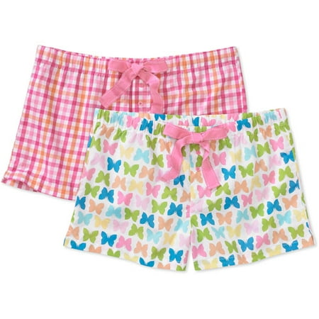 Women's Woven Sleep Shorts, 2-Pack