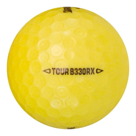B330 Mint - Bridgestone Golf Tour B330-RX Golf Balls, Yellow, Used, Mint Quality, 12 Pack