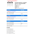 thumbnail image 2 of Front Brake Hardware Kit - Compatible with 2016 - 2022 Chevy Malibu 2017 2018 2019 2020 2021, 2 of 2