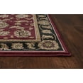 thumbnail image 2 of 2' x 3' Polypropylene Red or Black Accent Rug, 2 of 4