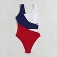 thumbnail image 4 of Birdeem Maillot de Bain une-Pièce pour Femmes, Bikini Aguichant à Taille Contrastée, 4 of 7