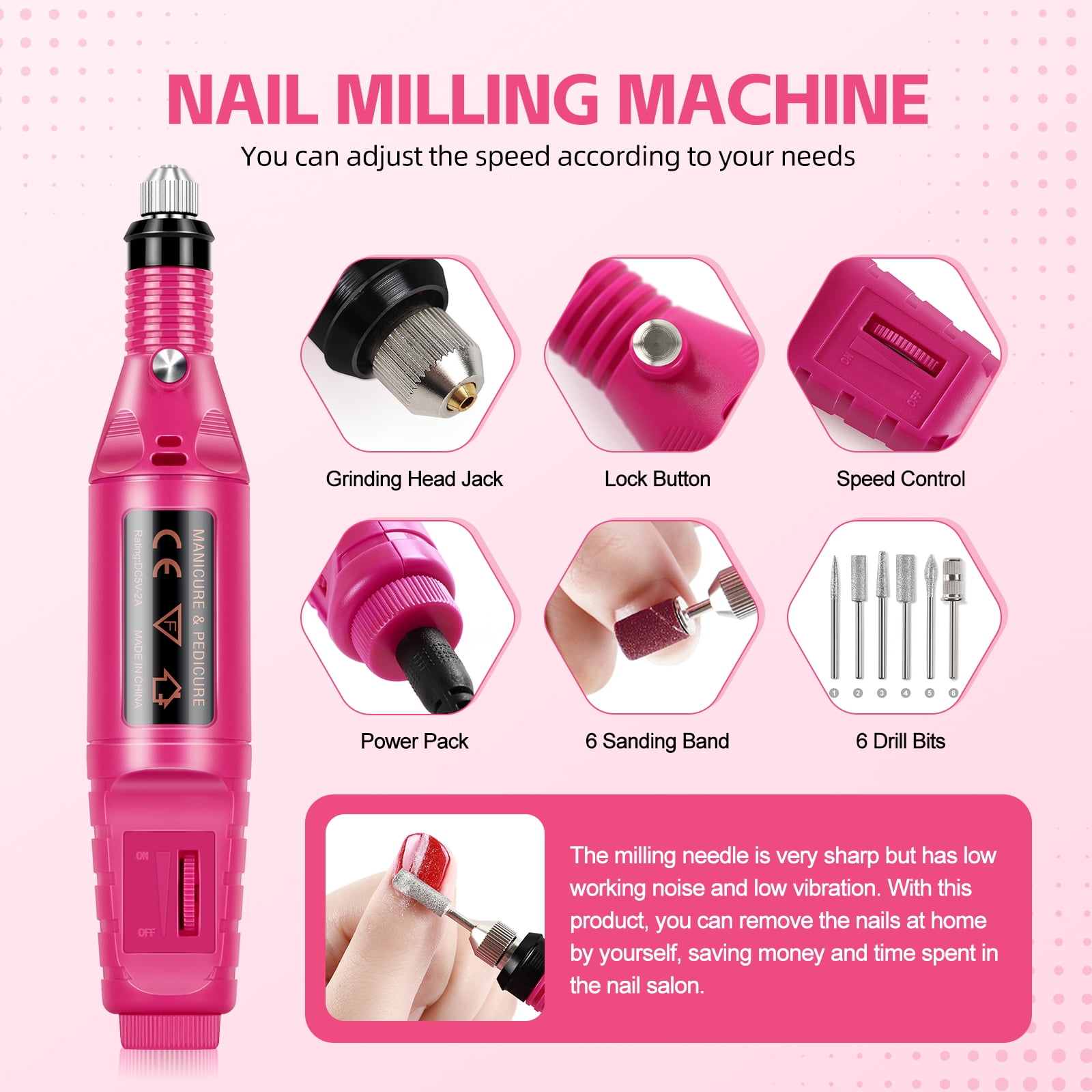 COSCELIA Acrylic Nail Kit Complete Set 3PC Acrylic Powder 6pcs Gel Nail Polish Set 100pcs Acrylic Nail Tips Nail Art Gift for Women