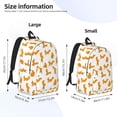 thumbnail image 4 of Balery Cartoon Squirrel Vintage Canvas Backpack for Men and Women - Large Capacity, Durable Travel Laptop Bag for School, Work, Hiking, and Outdoor Activities, 4 of 7
