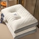 thumbnail image 1 of Funda de almohada de calidad hotelera. Núcleo de almohada suave y con buen soporte. Apta para quienes duermen boca arriba o boca abajo. Fabricada con tela amigable. Almohadas de fibra de nailon y elas, 1 of 9