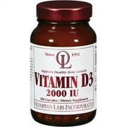 Olympian Labs, Vitamin D3, 2000 Iu, 100