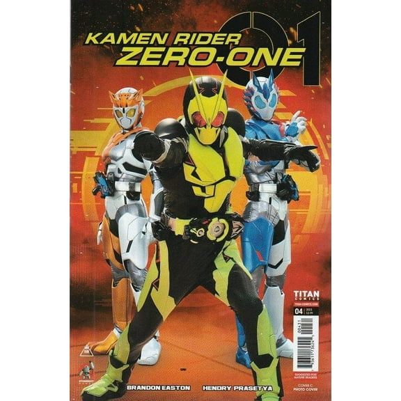 Kamen Rider Zero-One #4C VF ; Titan Comic Book