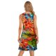 thumbnail image 3 of WILLBEST Vestidos De Verano Para Mujer, Color Liso, Moda De Playa, Elegante, Flotante, Largo Medio, Cuello Redondo, Sin Mangas, Vestido, 3 of 3