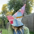 thumbnail image 2 of Jollup Halloween Witch Hat | Handcrafted Folk Art Hat, Adult Vintage Cottagecore Halloween Witch Hats, Renaissance Witchy Vibes, 2 of 8
