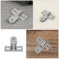thumbnail image 4 of WHAMVOX 2pcs Shower Door Parts Shower Doors Zinc Alloy Pivot Replacement Hardware For Pivot Shower Doors Showcase Doors, 4 of 8
