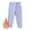 Light Purple, variant on Liyamei Children's German Pants Boys And Girls Autumn/Winter Warmth Thickened Trousers Medium To Large Child Sizes Base Layer Leggings Girls High Waisted Denim Shorts Size 140