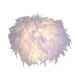 thumbnail image 3 of Pantalla de lámpara de plumas decorativa para lámpara de mesa y lámpara de pie, cubierta de luz colgante Diámetro 35cm, 3 of 9