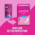 thumbnail image 3 of Carefree Acti-Fresh Body Shape Pantiliners Long To Go Unscented Liners, 42 Count, 3 of 4