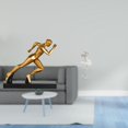 thumbnail image 2 of Escultura Artística Moderna Y Abstracta De Una Corredora Y Bailarina Para La Entrada Del Hogar, Mesa, Dormitorio, Chimenea U Oficina. Decoración Creativa De Una Bailarina., 2 of 8