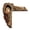 A#2, variant on Ratfeit 2D Flat Wood Forest Animal Door Corner Decor, L-Shaped Bark Texture Christmas Wall Frame Ornament for Indoor Entryway Bookshelf Enhancement, Right G