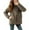 Grey, variant on Winter clothing for women Jacket Full Zip Lightweight Outerwear Jackets Pockets Soft Warm Winter Coats For Hiking Travel