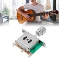 thumbnail image 4 of Pickup Toggle Switch, 3 Way Easy To Install High Strength Pickup Switch Metal Convenient Control Practical  For Performances Silver, 4 of 8