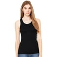 thumbnail image 4 of Bella + Canvas Women's Sheer Mini Rib Racerback Tank Top 8770, 4 of 5