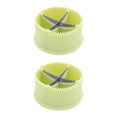 thumbnail image 4 of Wosthever Abridor de castañas de plástico inoxidable, desgranador abierto de nueces, galleta de castañas portátil de mano verde 2piezas Wosthever CBP028457, 4 of 6