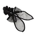 thumbnail image 5 of Unique Bargains 1 Pc Grace Rhinestones Bow Scrunchie Hair Elastic Band Black, 5 of 5