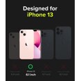 thumbnail image 2 of Fusion-X Compatible with iPhone 13 Case, Hard Back Heavy Duty Rugged Shockproof Bumper Cover - Camo Black, 2 of 8