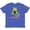 Vintage Royal Blue, variant on Avogato- Cute Green Cat Avocado Youth T-Shirt
