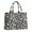 White And Black, variant on Large Capacity Tote Bag,White and Black Of Leopard Print Handbag Fashion Luxury Tote Bag,15.7"x13"x 5.1" Inches,Laptop Compatible