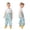 Blue1, variant on Kids Waterproof Rain Pants with Reflective Strips Elastic Waist Windproof Trousers for Boys Girls Ages 3-12