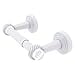 thumbnail image 3 of Pacific Beach Collection Two Post Toilet Tissue Holder with Twisted Accents - Matte White, 3 of 3