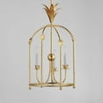 thumbnail image 5 of 2884GL Maxim Lighting Paloma - 3 Light Entry Foyer-26.5 Inches Tall and 15 Inches Wide-Gold Leaf Finish    -Traditional Installation, 5 of 5