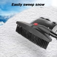 thumbnail image 6 of 3-in-1 Stainless Steel Snow Shovel, Detachable Car Snow Remover with Brush & Ice Breaker, Adjustable Handle Winter Tool for Vehicle & Driveway, 6 of 8