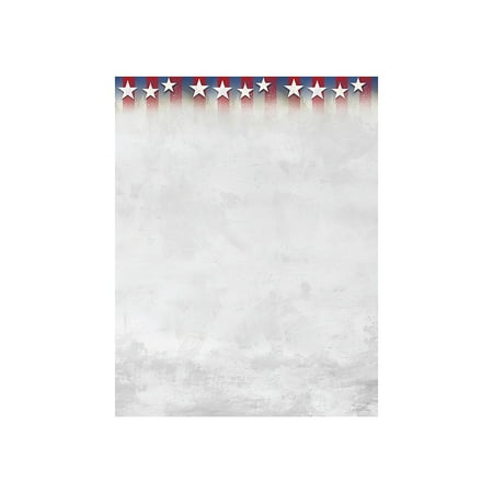 UPC: 0601952190506 | Great Papers Stars Of Honor Patriotic Letterhead  Multicolor  80 Per Pack (2019050)