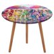 thumbnail image 1 of Rainbow High Dolls-theme Fitted Round Tablecloths Elastic Edged Table Covers Waterproof Table Cloth for Kitchen Holiday Party Tables Decor 150cm, 1 of 6