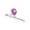 Purple, variant on THOPBPRK Portable Wearable Watch Fan with Cute Cartoon Animal Design Three Speed Adjustable Personal USB Rechargeable Fan for Outdoor Travel Summer Outings and Daily Commuting Use, 1Pack Blue
