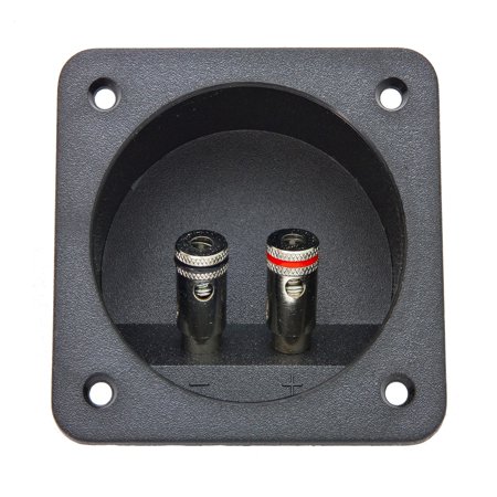 Universal Impact-Resistant Speaker Terminal with C-Type Spring Load