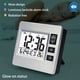 thumbnail image 5 of Reloj despertador digital con pantalla LCD, pantalla de temperatura, alarma de repetición, recordatorio de gestión electrónica, reloj despertador electrónico de mesita de noche, 5 of 7