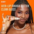 thumbnail image 3 of Ruby Kisses Broadway Vita-Lip Clear Lip Gloss (48 Pack), Ultra-Hydrating & Soothing Formula with Vitamins, High-Shine Non-Sticky Finish Lip Balm with Mint, Rosehip, Coconut, Mango, Argan, Honey, Shea, 3 of 11