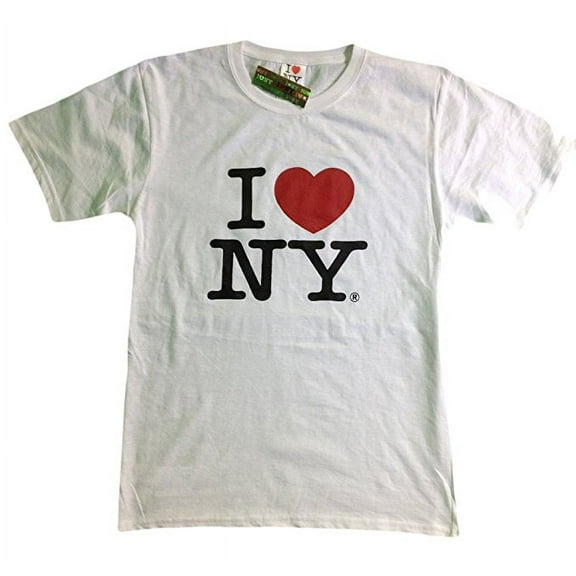 I Love Ny T-shirt (Extra Large, White)
