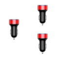 thumbnail image 1 of Sidaley DC 5V 120W pantalla de dígitos del coche medidor de voltaje portátil aleación de aluminio adaptador de carga USB automóvil Type1 NO1, 1 of 6