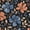 Color 1, variant on Peel and Stick Wallpaper 17.7in x 9.8ft Dark Academia Botanical Blue Orange Fruits Leaves Vintage Contact Paper Vinyl Waterproof Self Adhesive Wall Paper for Bedroom Shelf Cabinet Renter Friendly