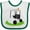 White and Green, variant on Inktastic Golf Cart Golfing Boys or Girls Baby Bib