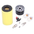 thumbnail image 2 of Air Filter Tune Up Kit,  Compatibility Air Filter Set Long Lasting Lawn Mower Fuel Filter 696854  for Outdoors for Garden, 2 of 7