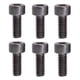 thumbnail image 2 of 6 piezas de guitarra eléctrica Yuyangstore Tremolo Bridge Saddle String Screw negro, 2 of 6