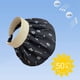 thumbnail image 3 of 56-60 cm circunferencia del sombrero concha ajustable sombrero de copa vacío sombrero de playa de verano para mujer sombrero de protección solar plegable, 3 of 5