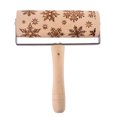 thumbnail image 3 of Rodillo de impresión de cocina de mano duradero grabado Worallymy rodillo de madera en relieve herramientas para hornear Animal Worallymy JD735807045, 3 of 7
