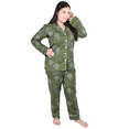 thumbnail image 4 of Womens Pajama Sets - Premium Pajamas for Women Set, Soft & Comfortable Two Piece Sets for Women Sleepwear, Stylish Pijamas de Mujer, Perfect PJ Sets (GREEN -XL), 4 of 6