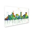 thumbnail image 2 of Trademark Fine Art "Denver Colorado Skyline Mclr-1" Canvas Art by Marlene Watson, 2 of 3